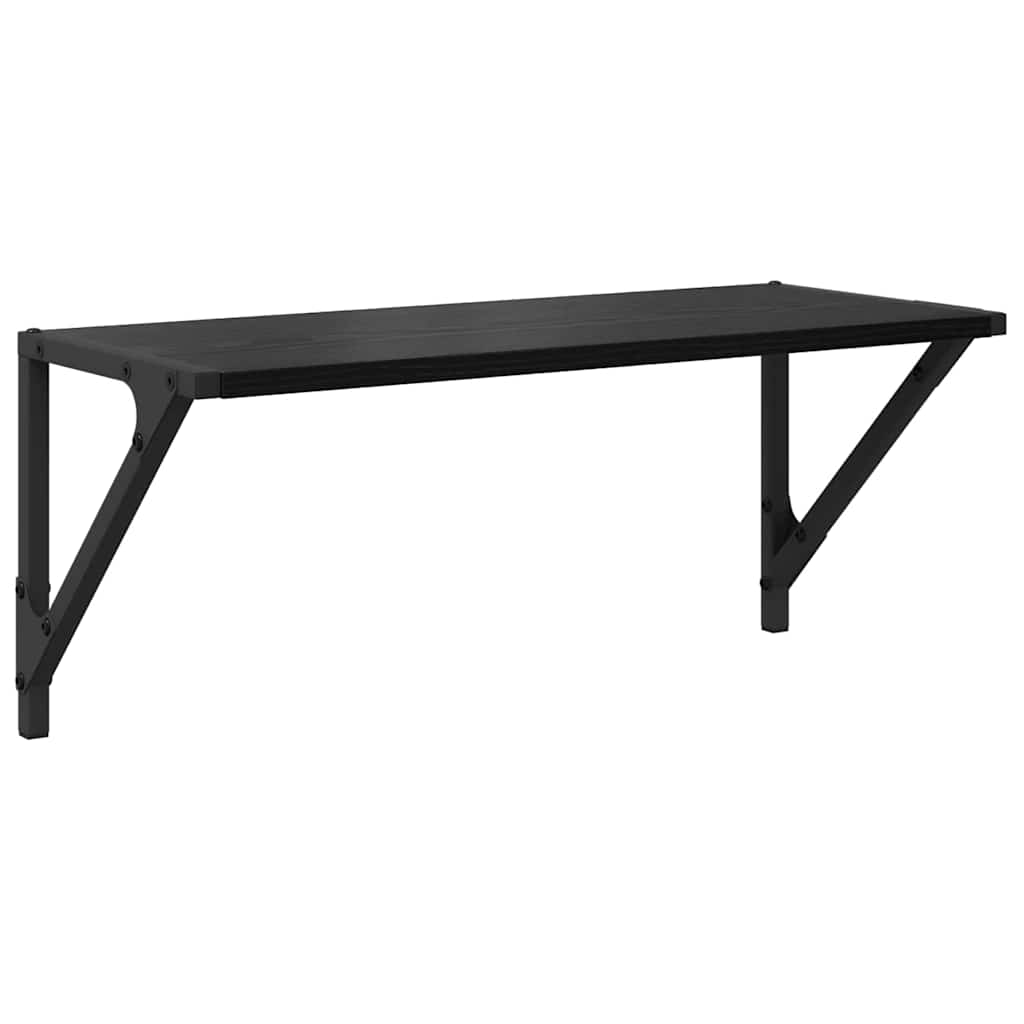 Étagères Murales 2 pcs Chêne noir 60 x 25 x 25,5 cm - XIOS