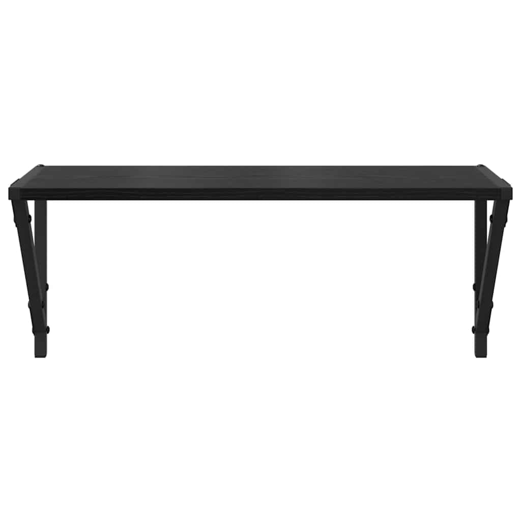 Étagères Murales 2 pcs Chêne noir 60 x 25 x 25,5 cm - XIOS