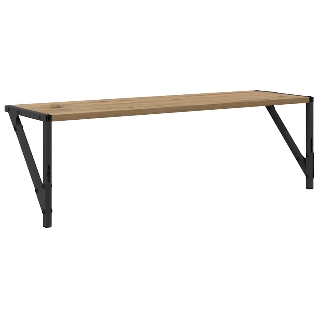 Étagères Murales 2 pcs Chêne artisanal 80 x 25 x 25,5 cm - XIOS