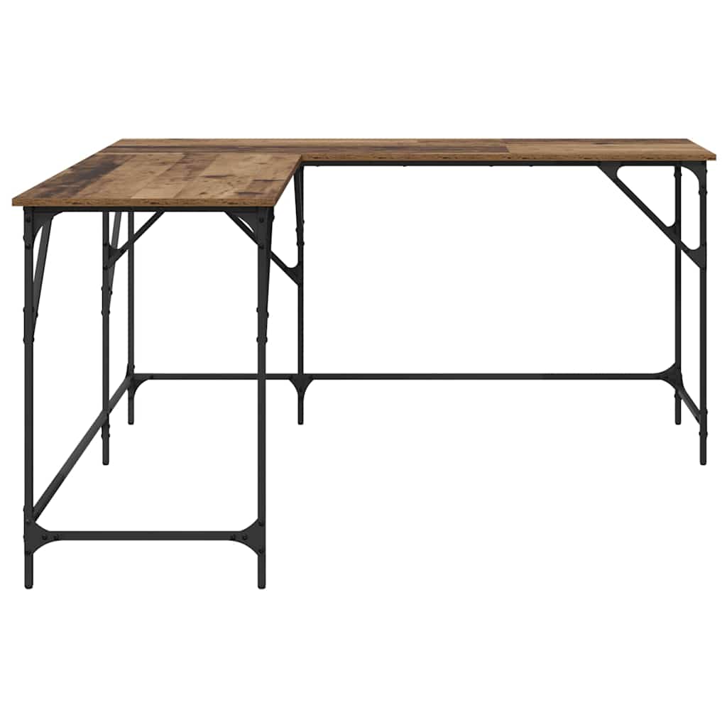 Bureau Bois Ancien 149 x 149 x 75 cm Bois d'ingénierie - XIOS