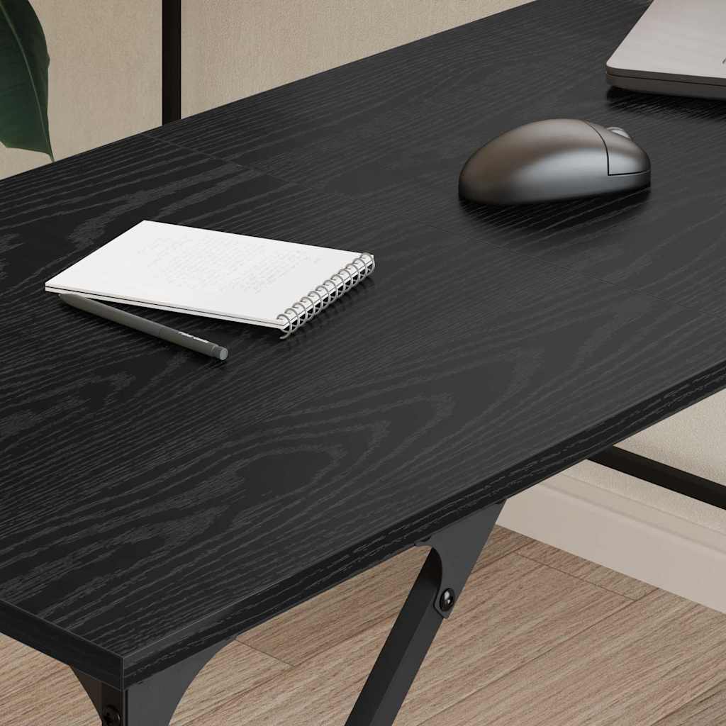 Bureau Chêne noir 149 x 149 x 75 cm Bois d'ingénierie - XIOS