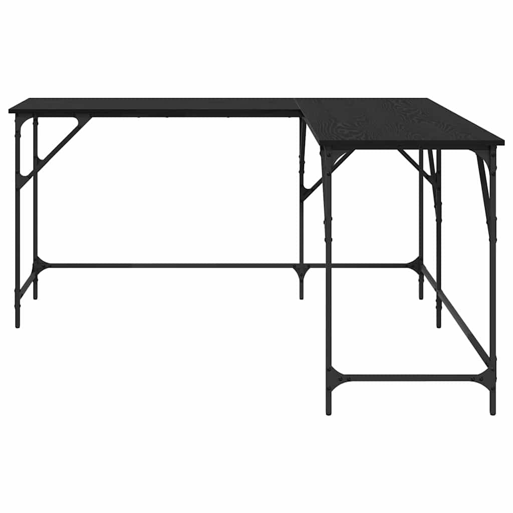 Bureau Chêne noir 149 x 149 x 75 cm Bois d'ingénierie - XIOS