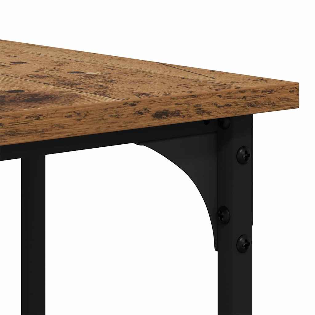 Bureau Bois Ancien 139 x 139 x 75 cm Bois d'ingénierie - XIOS