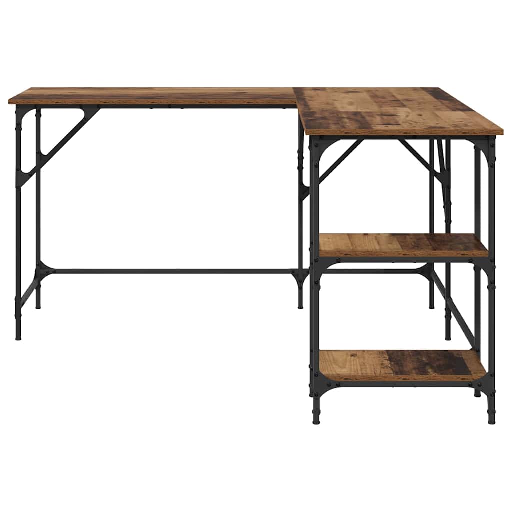 Bureau Bois Ancien 139 x 139 x 75 cm Bois d'ingénierie - XIOS