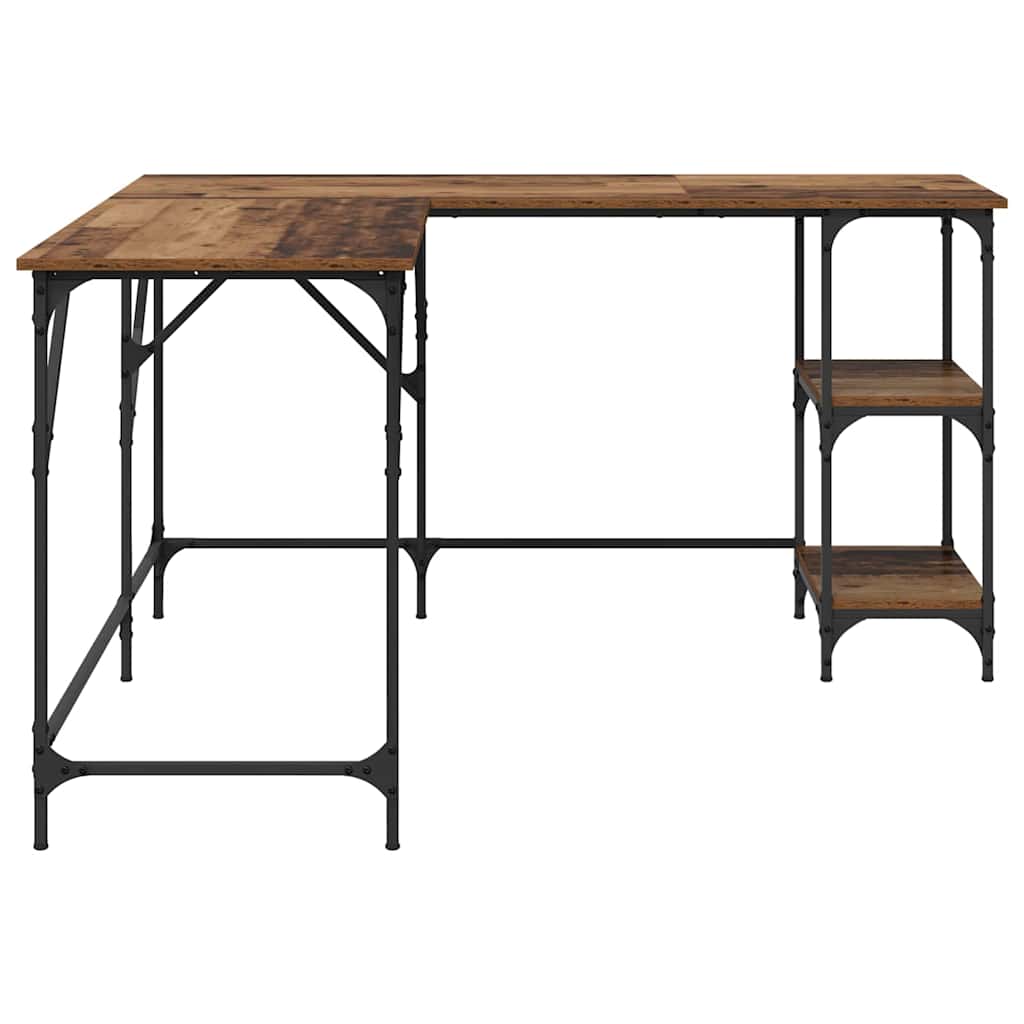 Bureau Bois Ancien 139 x 139 x 75 cm Bois d'ingénierie - XIOS
