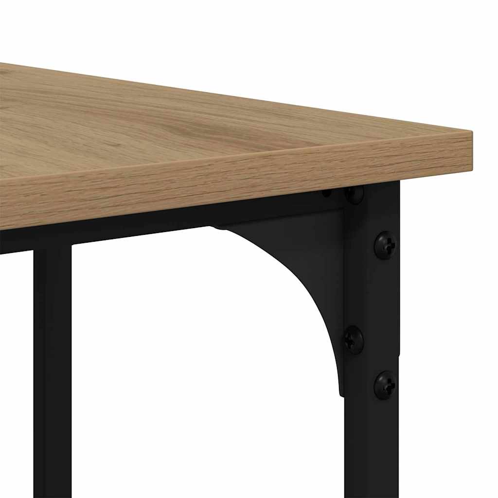 Bureau Chêne artisanal 139 x 139 x 75 cm Bois d'ingénierie - XIOS