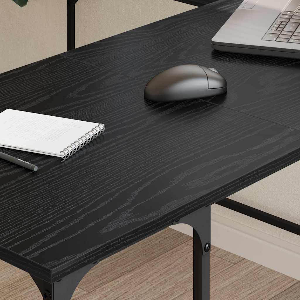 Bureau Chêne noir 139 x 139 x 75 cm Bois d'ingénierie - XIOS
