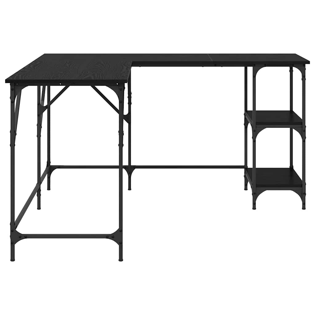 Bureau Chêne noir 139 x 139 x 75 cm Bois d'ingénierie - XIOS