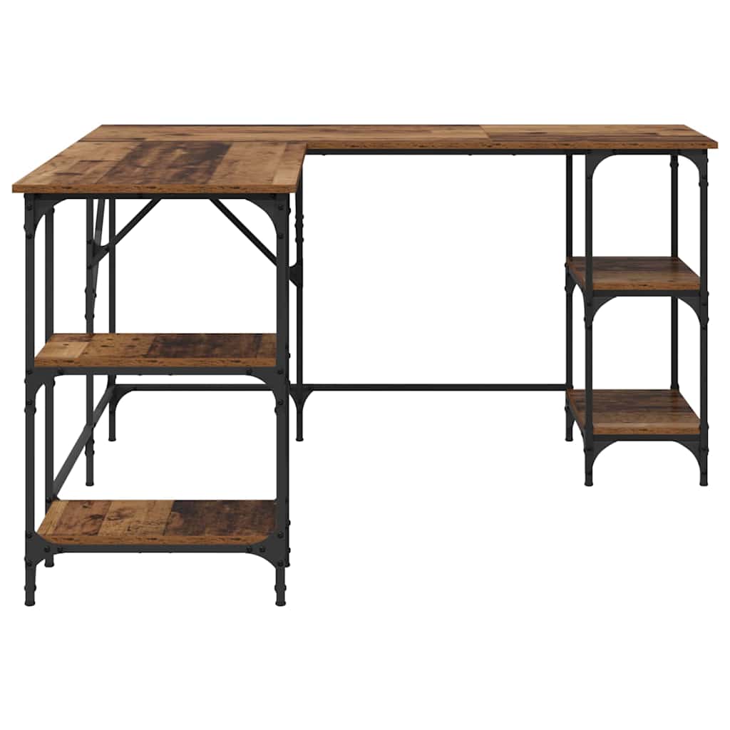 Bureau Bois Ancien 139 x 139 x 75 cm Bois d'ingénierie - XIOS