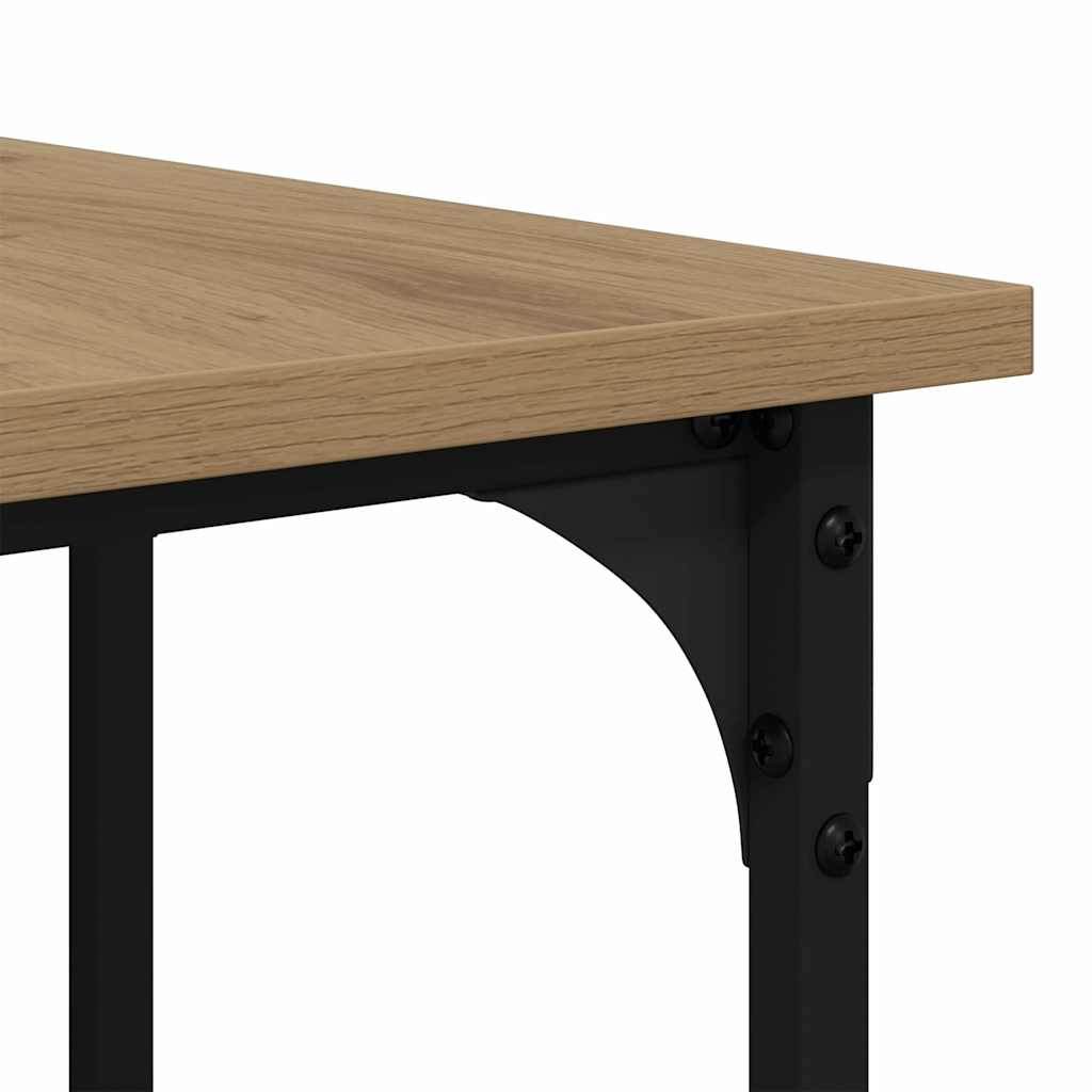 Bureau Chêne artisanal 139 x 139 x 75 cm Bois d'ingénierie - XIOS