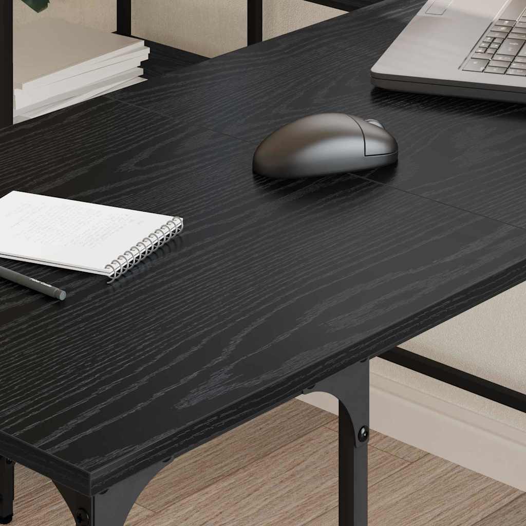 Bureau Chêne noir 139 x 139 x 75 cm Bois d'ingénierie - XIOS