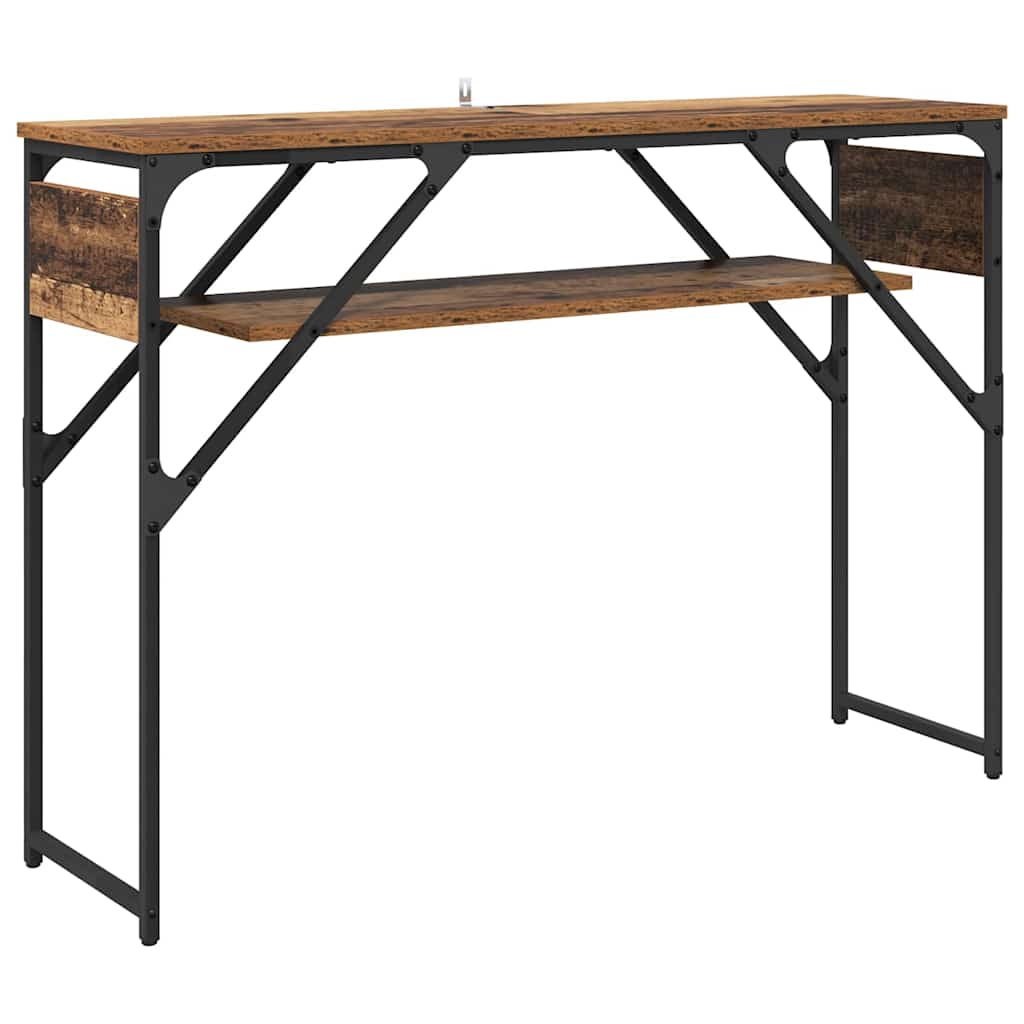 TableConsole Bois Ancien 105x30x75cm Bois d'ingénierie - XIOS