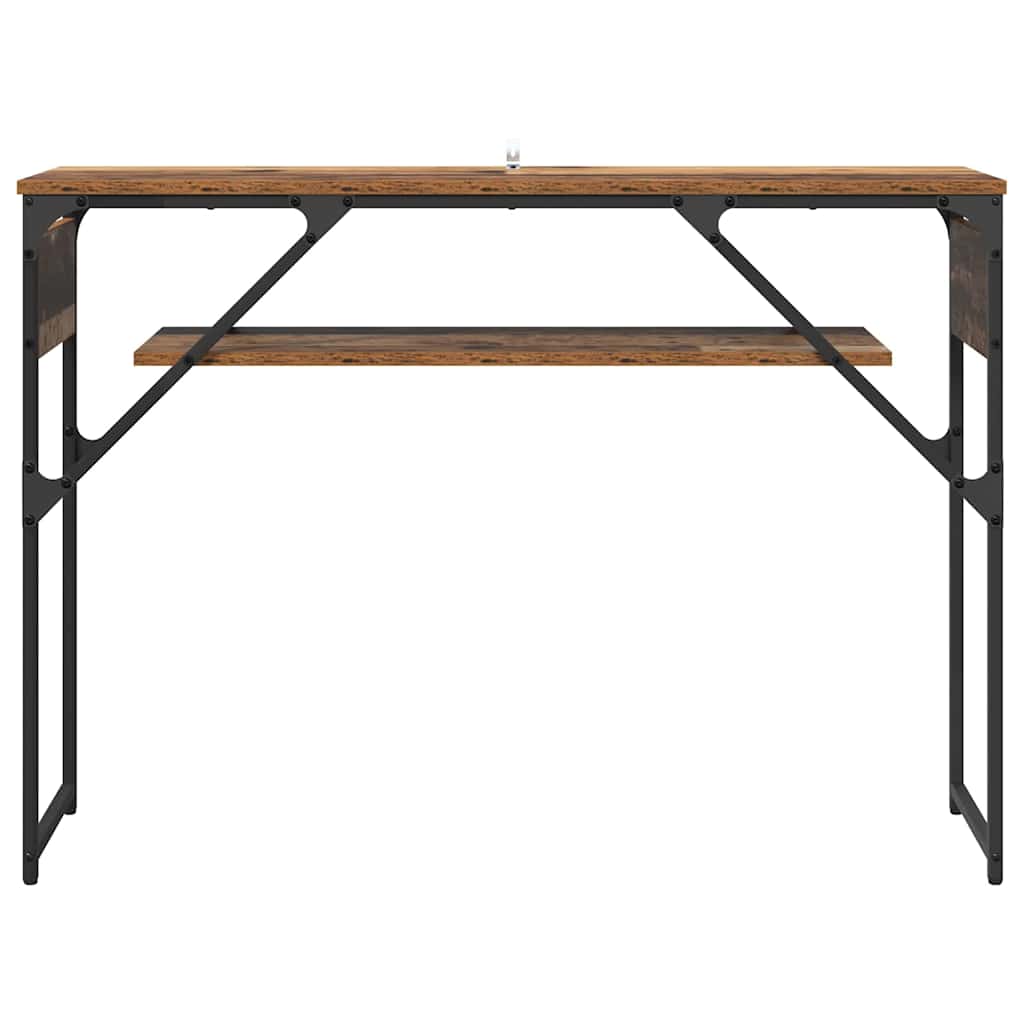 TableConsole Bois Ancien 105x30x75cm Bois d'ingénierie - XIOS