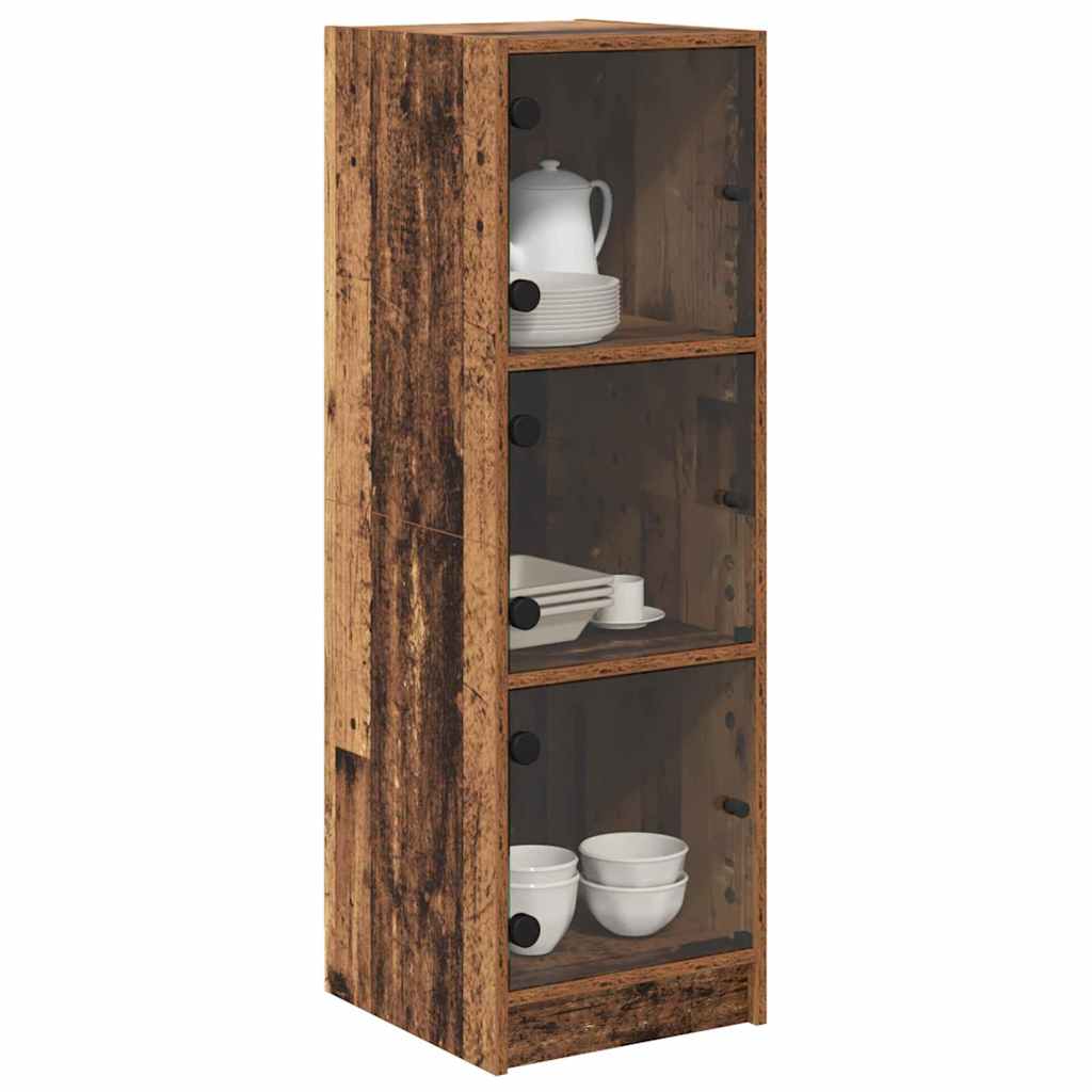 Haut Armoire Bois Ancien 35 x 37 x 109 cm Bois d'ingénierie - XIOS