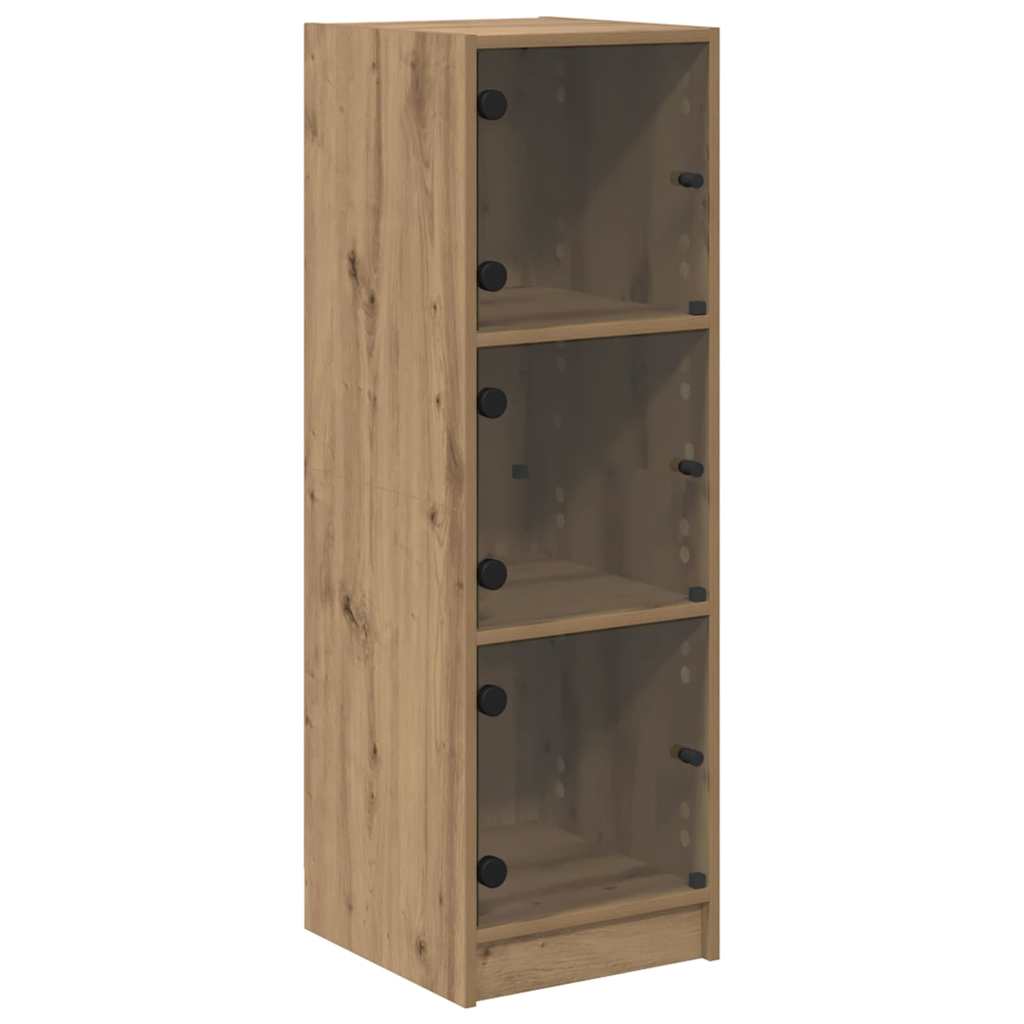 Haut Armoire Chêne artisanal 35 x 37 x 109 cm Bois d'ingénierie - XIOS