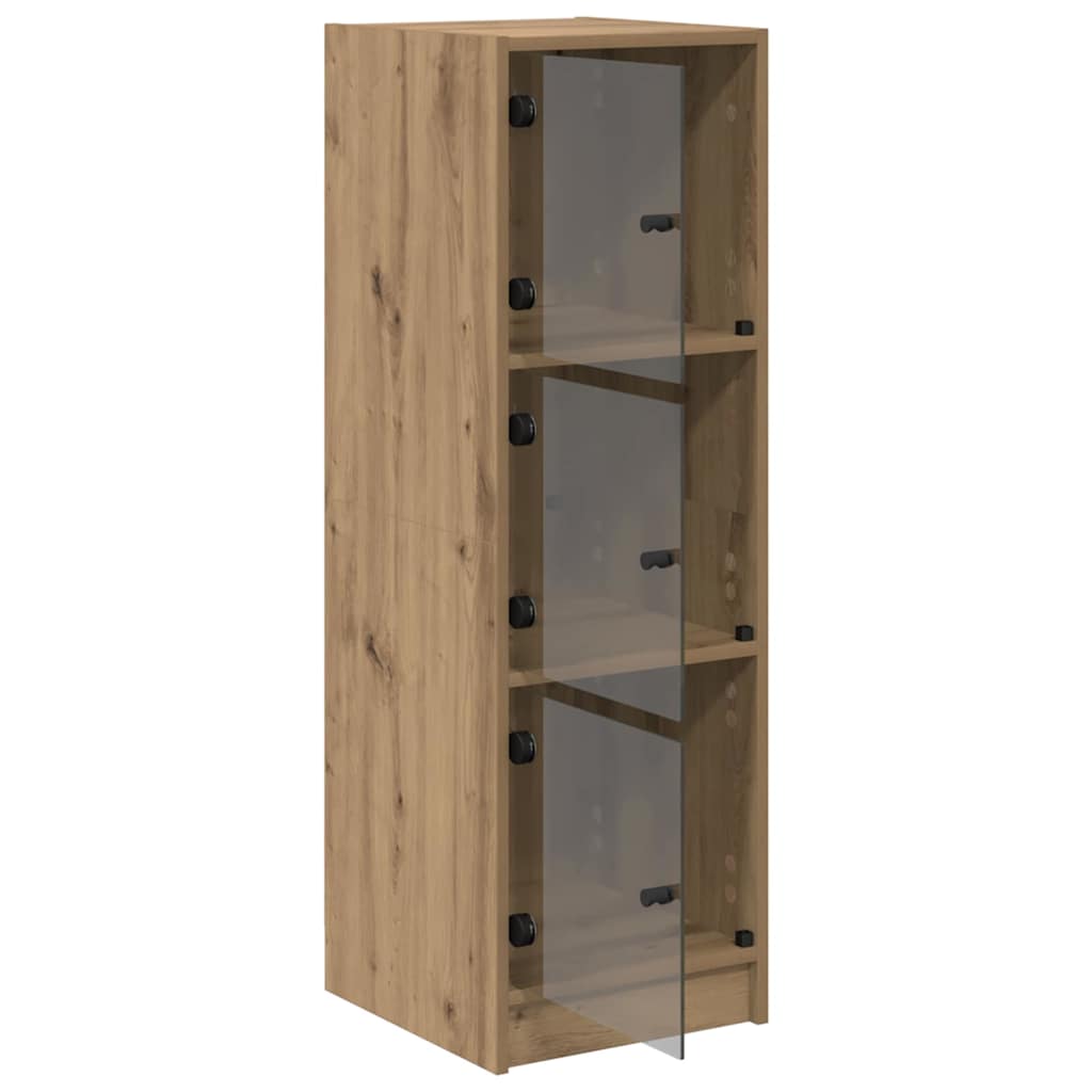 Haut Armoire Chêne artisanal 35 x 37 x 109 cm Bois d'ingénierie - XIOS
