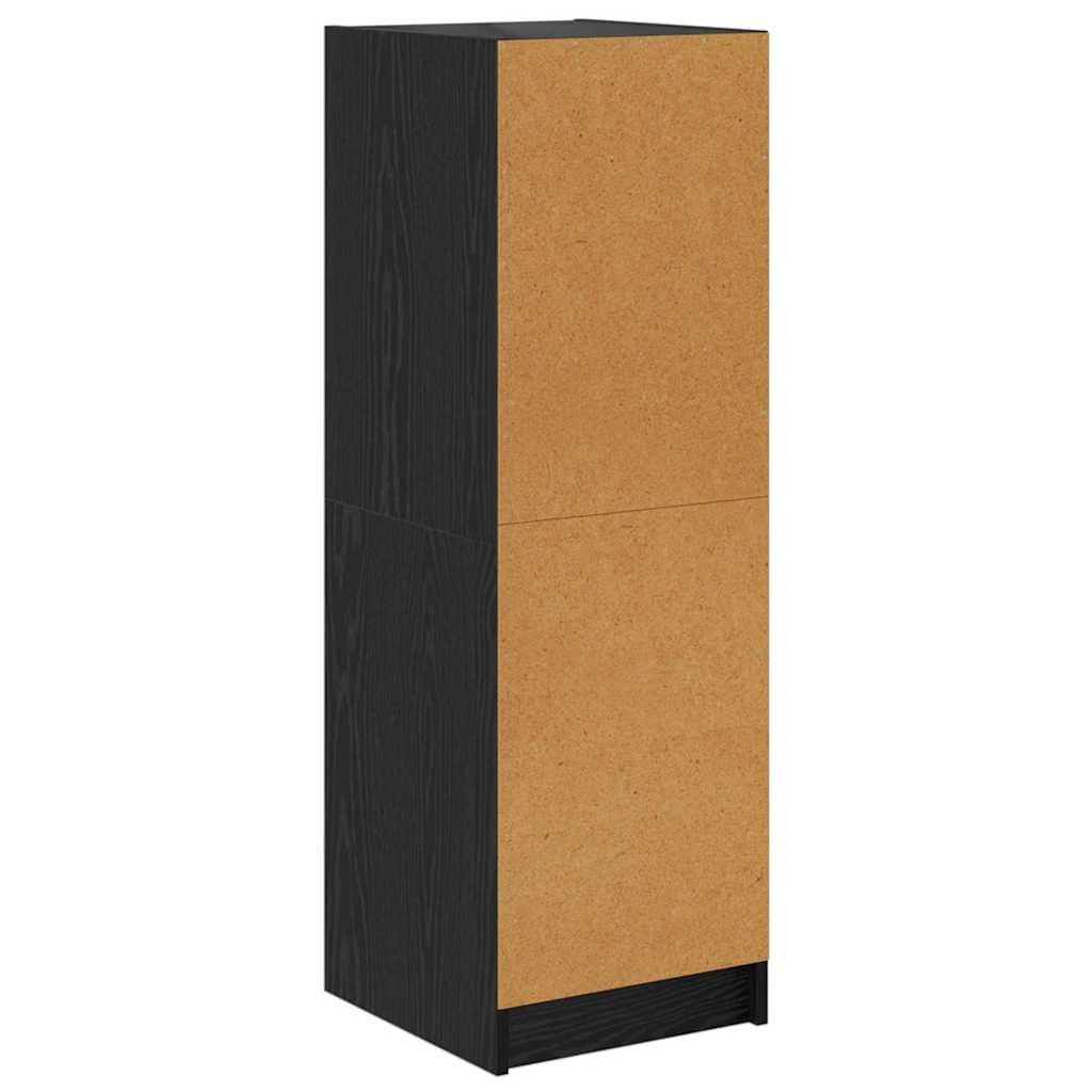 Haut Armoire Chêne noir 35 x 37 x 109 cm Bois d'ingénierie - XIOS