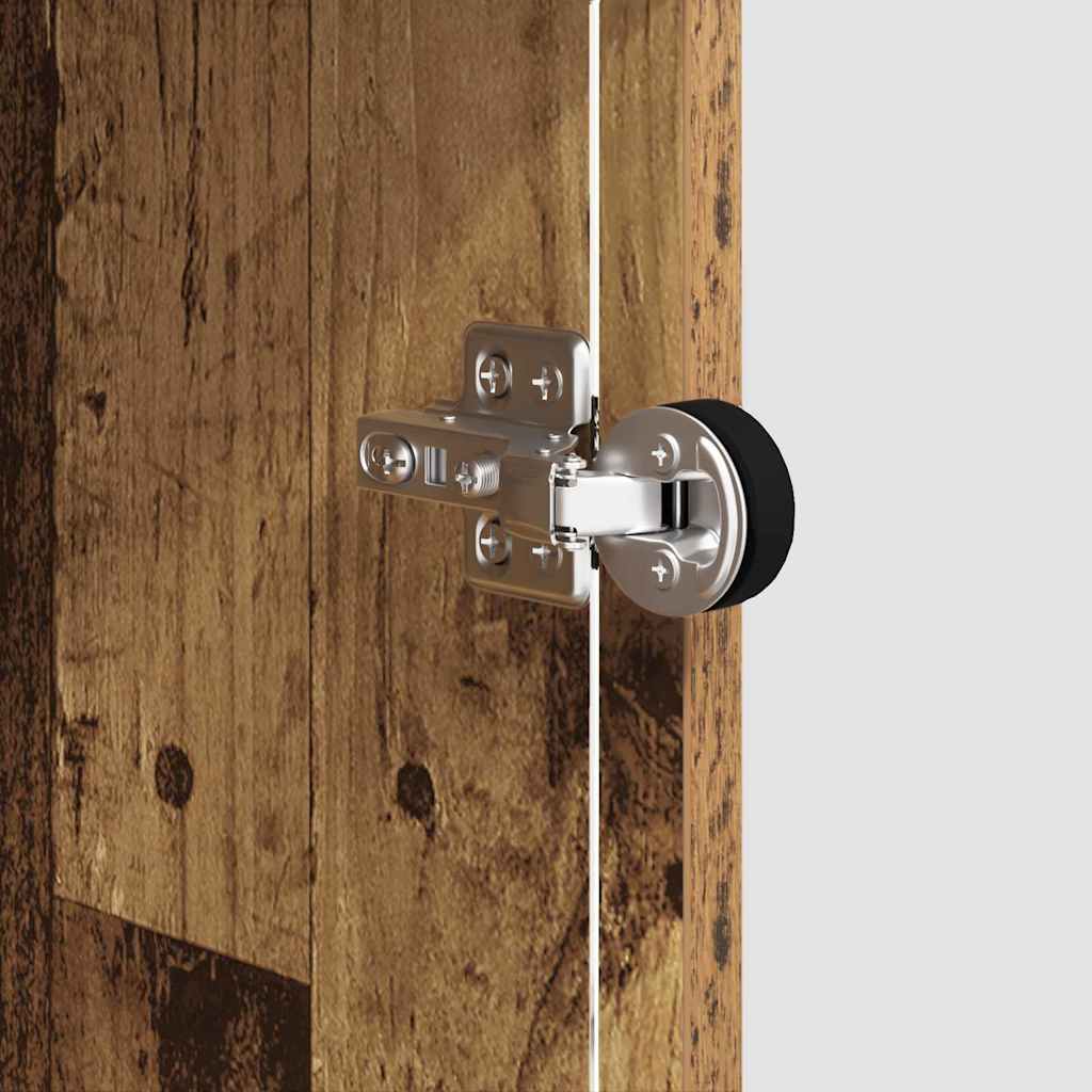 Buffet Bois ancien 35 x 37 x 76 cm Bois d'ingénierie - XIOS