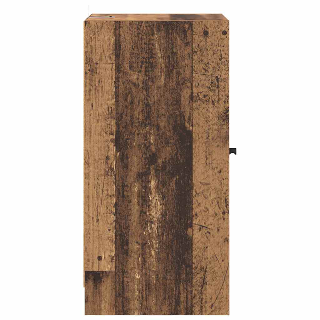 Buffet Bois ancien 35 x 37 x 76 cm Bois d'ingénierie - XIOS