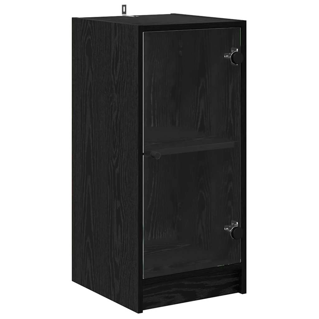 Buffet Chêne noir 35 x 37 x 76 cm Bois d'ingénierie - XIOS