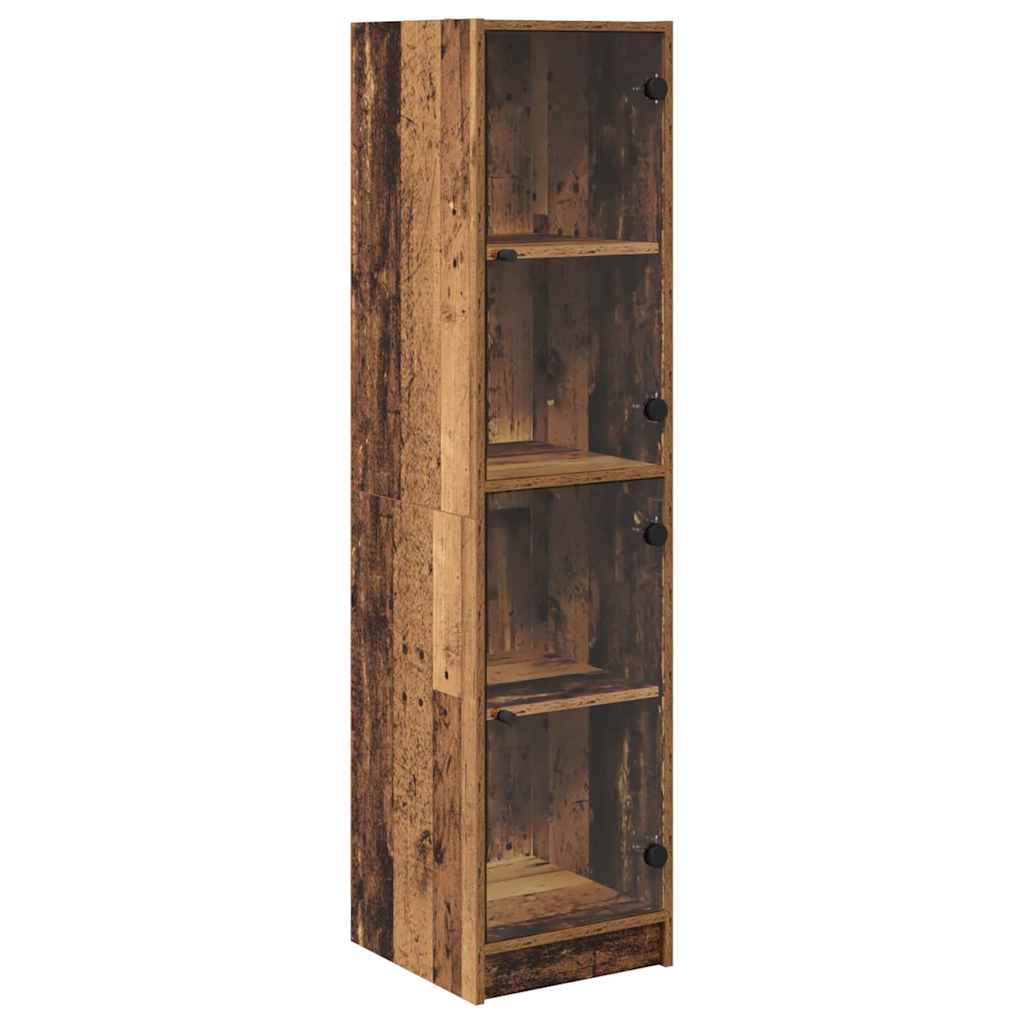 Haut Armoire Bois Ancien 35 x 37 x 142 cm Bois d'ingénierie - XIOS
