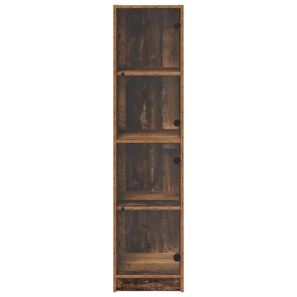 Haut Armoire Bois Ancien 35 x 37 x 142 cm Bois d'ingénierie - XIOS