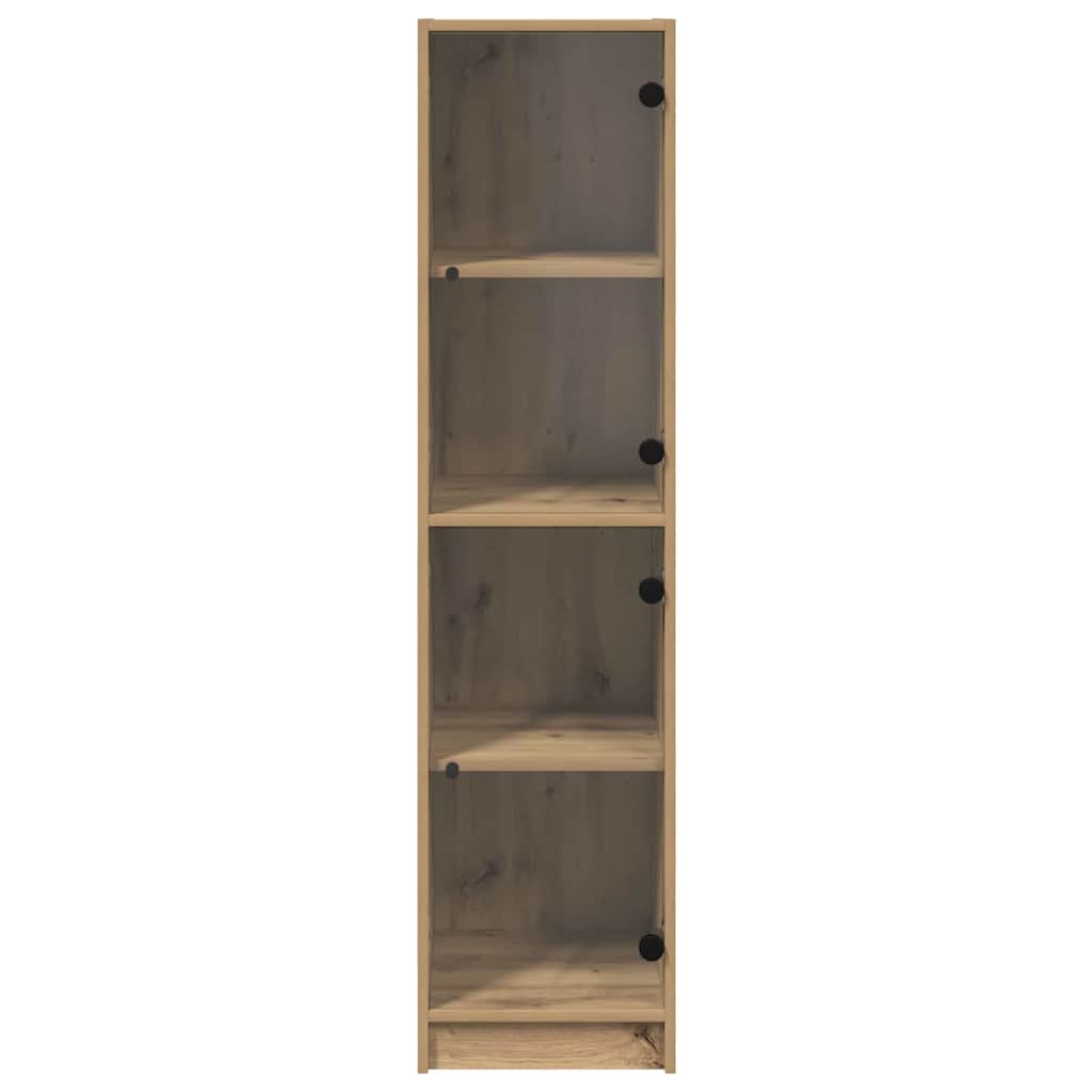 Haut Armoire Chêne artisanal 35 x 37 x 142 cm Bois d'ingénierie - XIOS