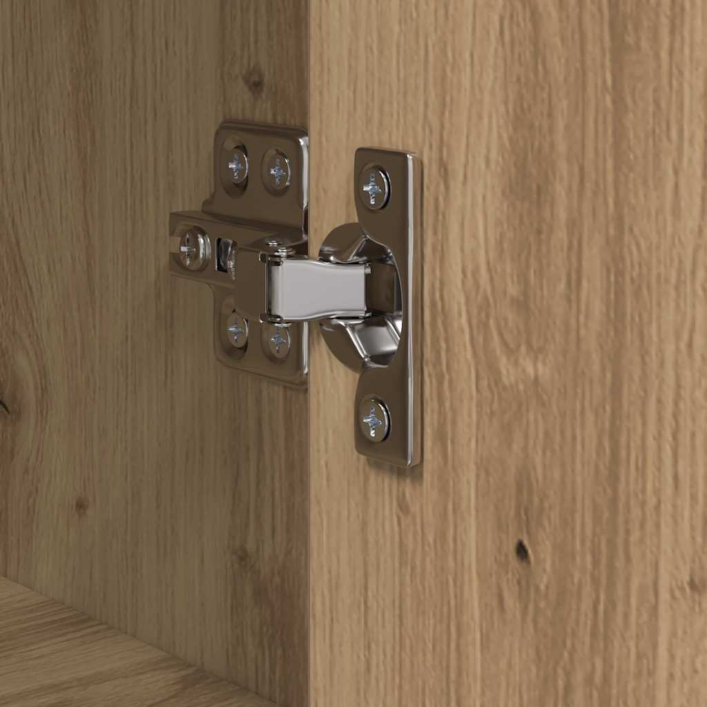 Haut Armoire Chêne artisanal 35 x 37 x 142 cm Bois d'ingénierie - XIOS