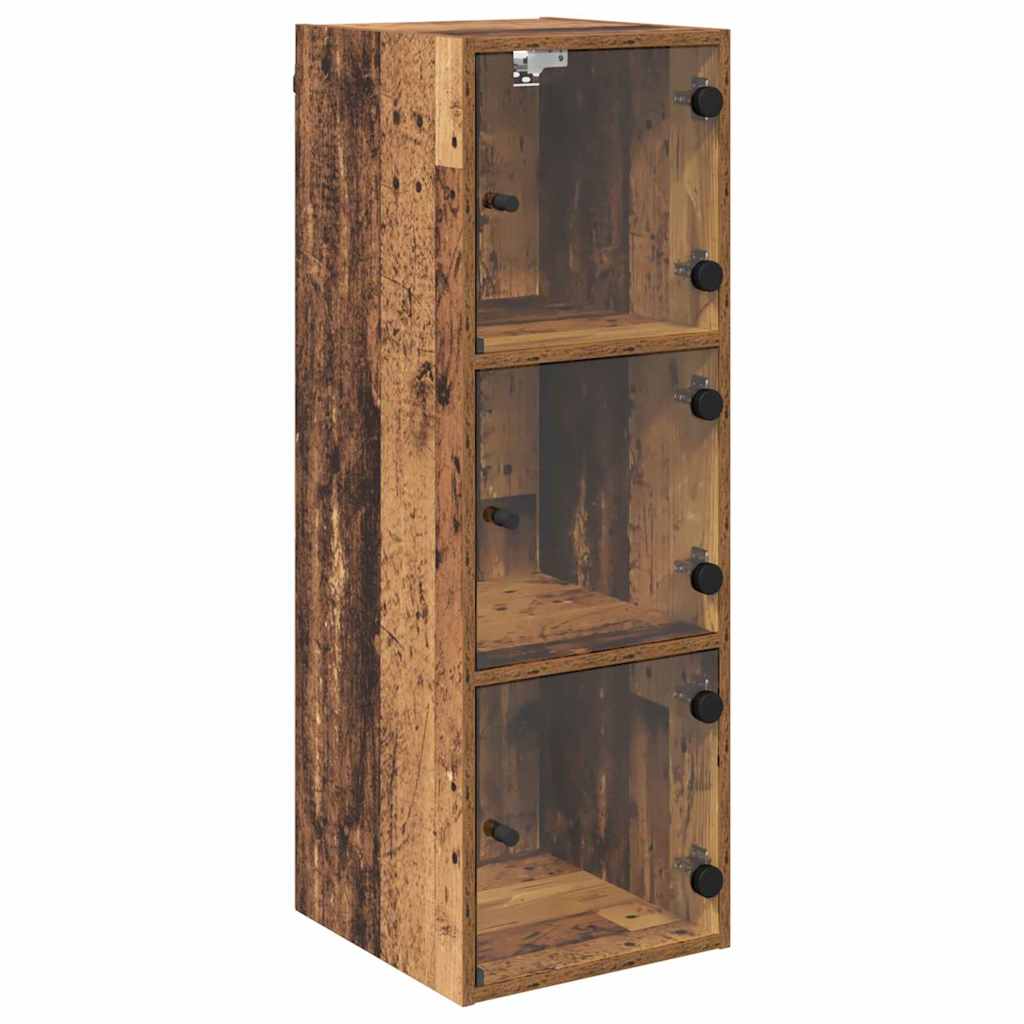 Meuble mural 35 x 37 x 102 cm Bois d'ingénierie Bois Ancien - XIOS