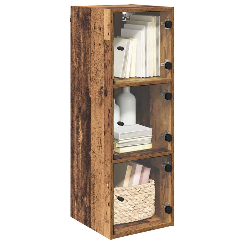 Meuble mural 35 x 37 x 102 cm Bois d'ingénierie Bois Ancien - XIOS