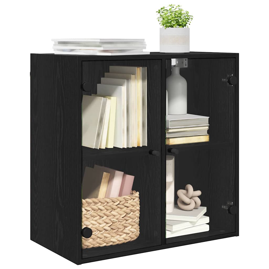 Meuble mural Chêne noir 68 x 37 x 68,5 cm Bois d'ingénierie - XIOS