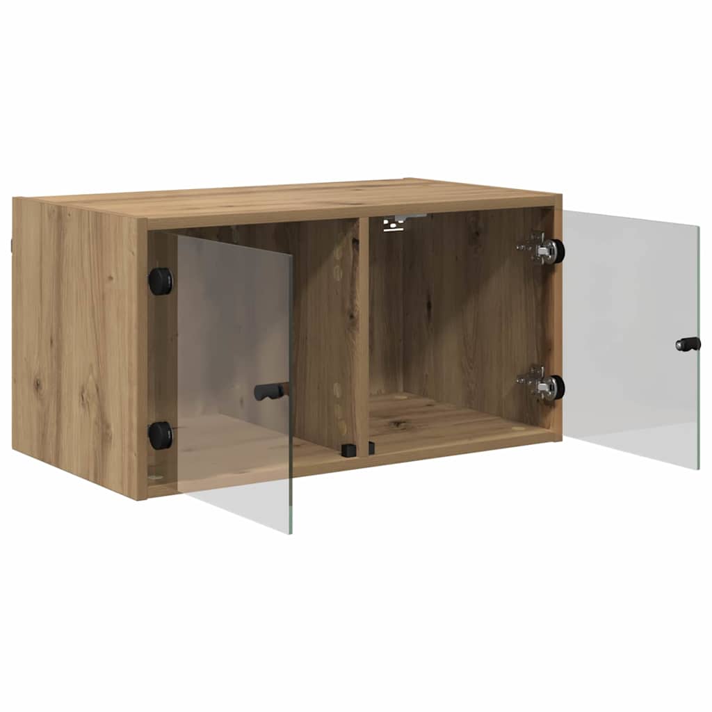 Cabinets muraux 2 pcs Chêne artisanal 68 x 37 x 35 cm - XIOS