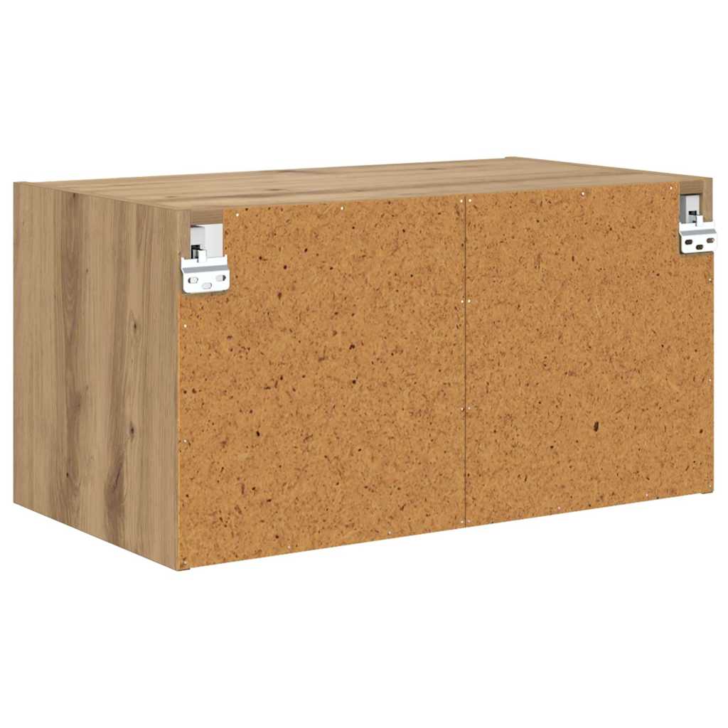 Cabinets muraux 2 pcs Chêne artisanal 68 x 37 x 35 cm - XIOS