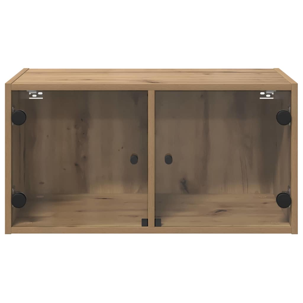 Cabinets muraux 2 pcs Chêne artisanal 68 x 37 x 35 cm - XIOS