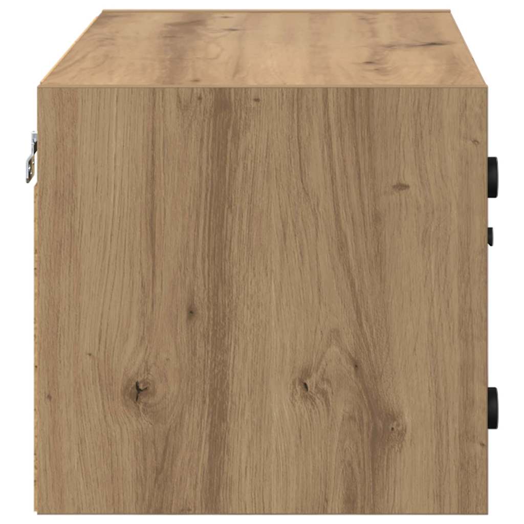 Cabinets muraux 2 pcs Chêne artisanal 68 x 37 x 35 cm - XIOS