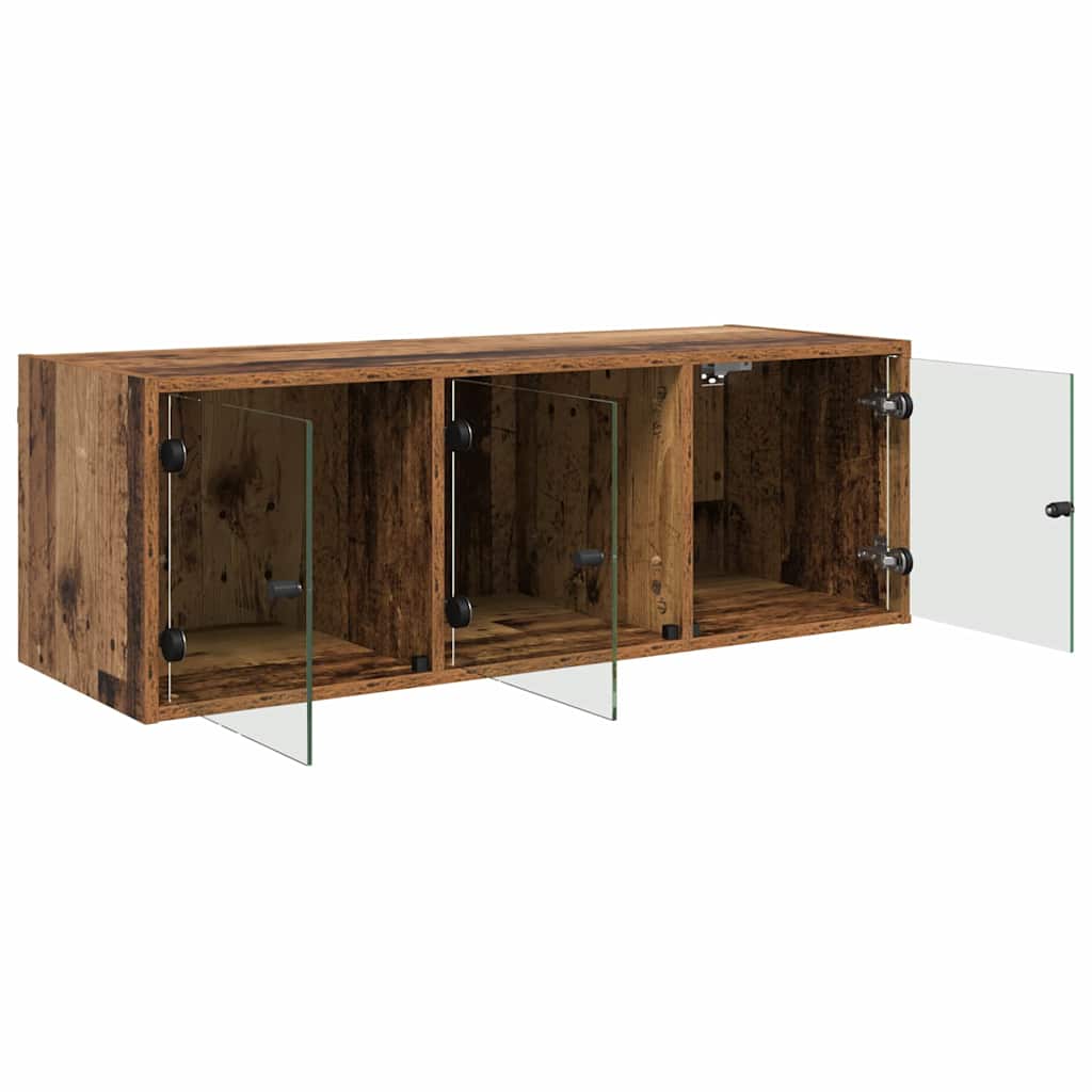 Meuble mural Bois Ancien 102 x 37 x 35 cm Bois d'ingénierie - XIOS
