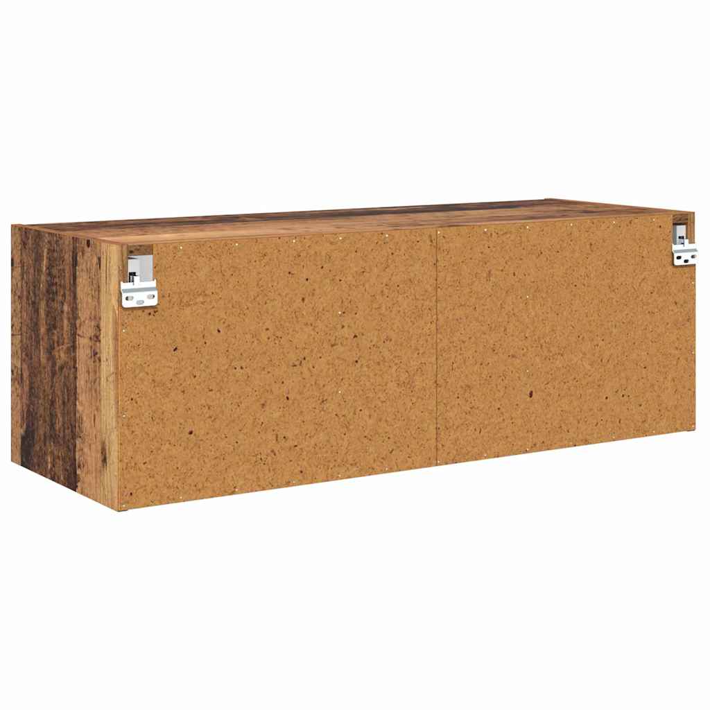 Meuble mural Bois Ancien 102 x 37 x 35 cm Bois d'ingénierie - XIOS
