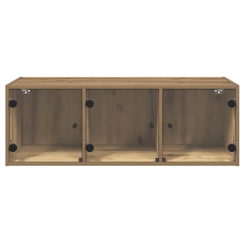 Meuble mural 102 x 37 x 35 cm Bois d'ingénierie Chêne artisanal - XIOS