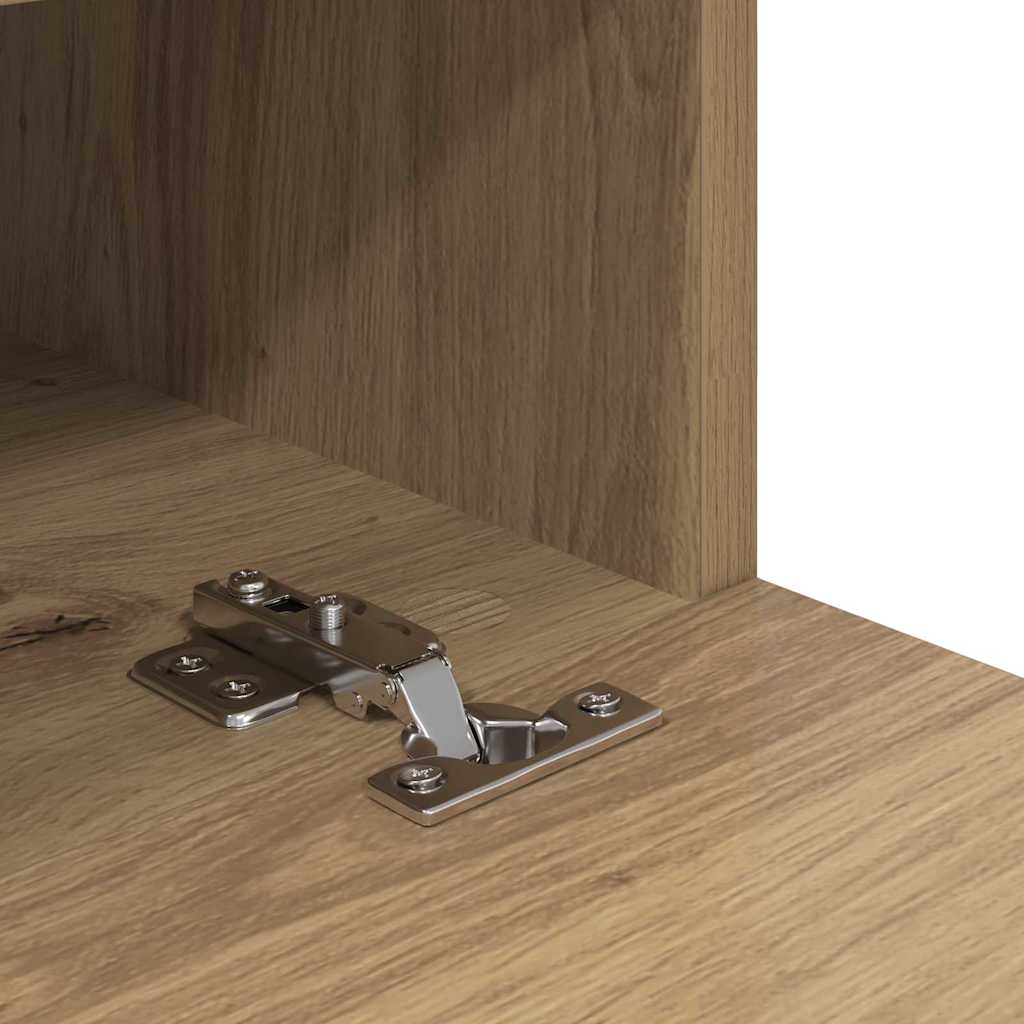 Meubles TV muraux 2 pcs Chêne artisanal 60 x 30 x 30 cm - XIOS