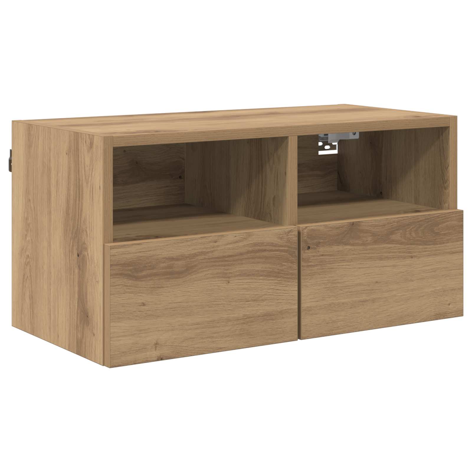 Meubles TV muraux 2 pcs Chêne artisanal Bois d'ingénierie - XIOS