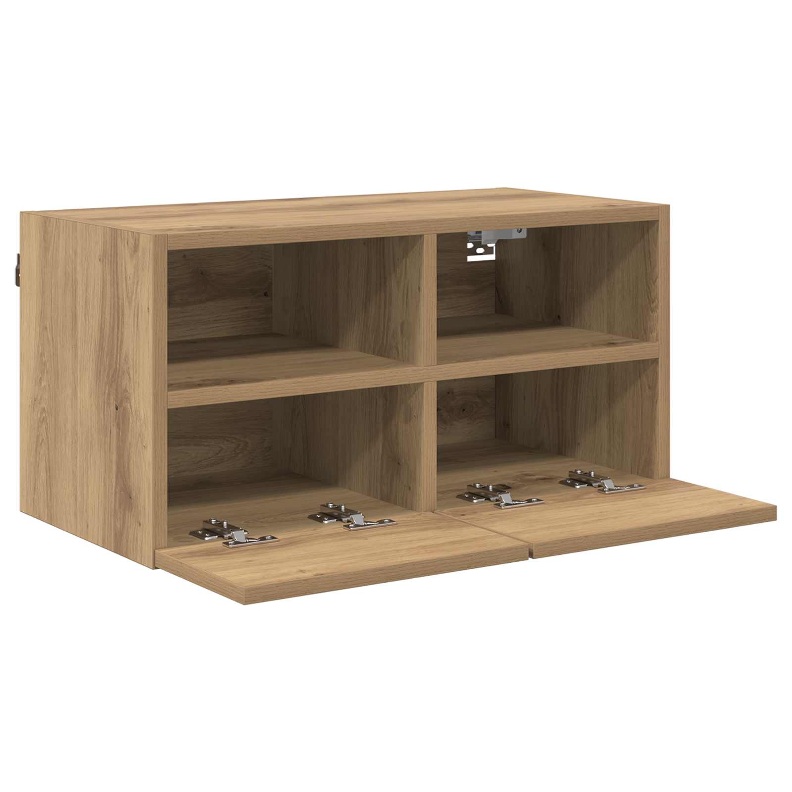 Meubles TV muraux 2 pcs Chêne artisanal Bois d'ingénierie - XIOS