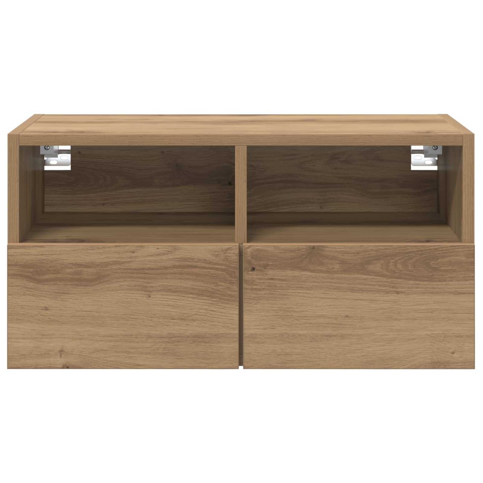 Meubles TV muraux 2 pcs Chêne artisanal Bois d'ingénierie - XIOS