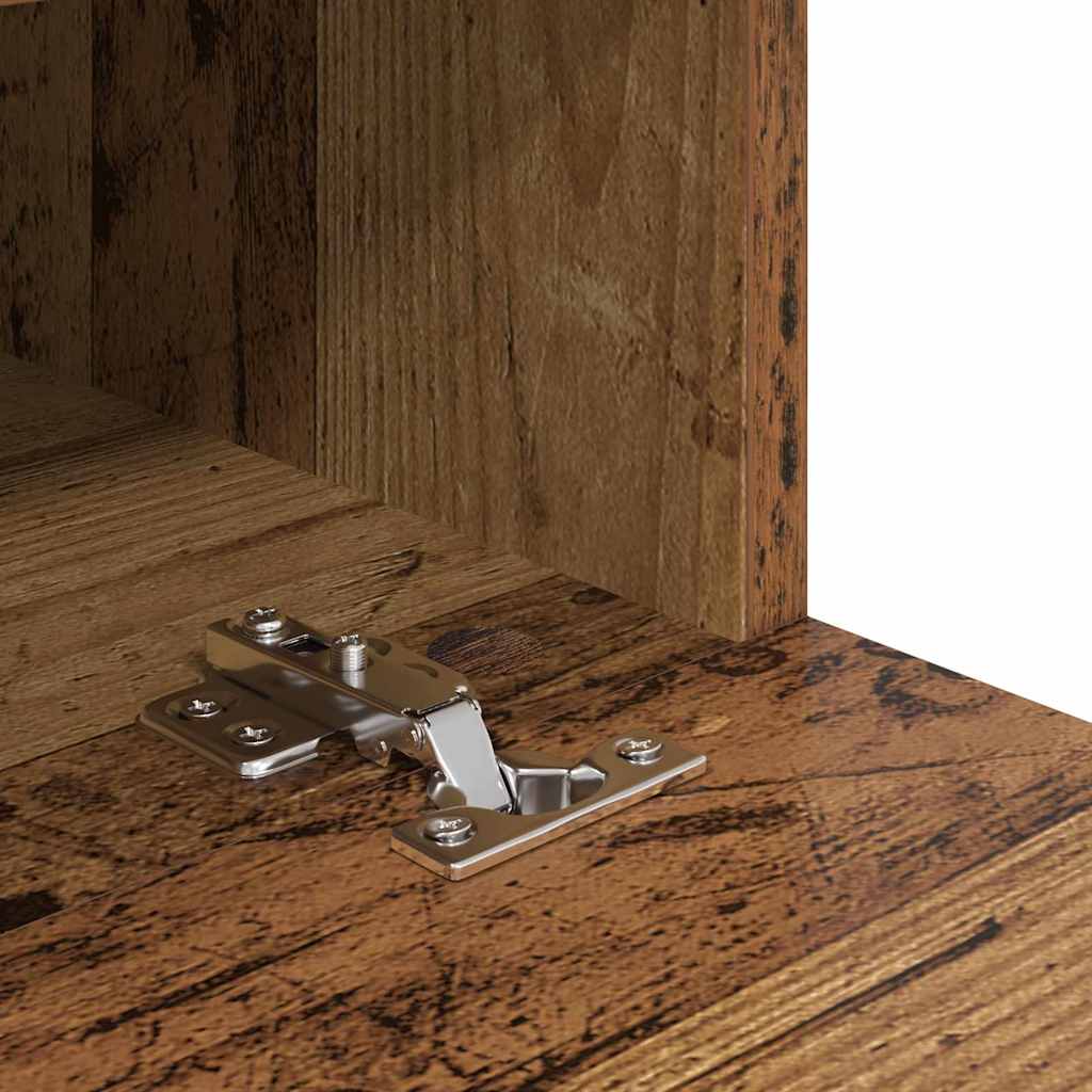 Meubles TV muraux 2 pcs Bois Ancien 80 x 30 x 30 cm - XIOS