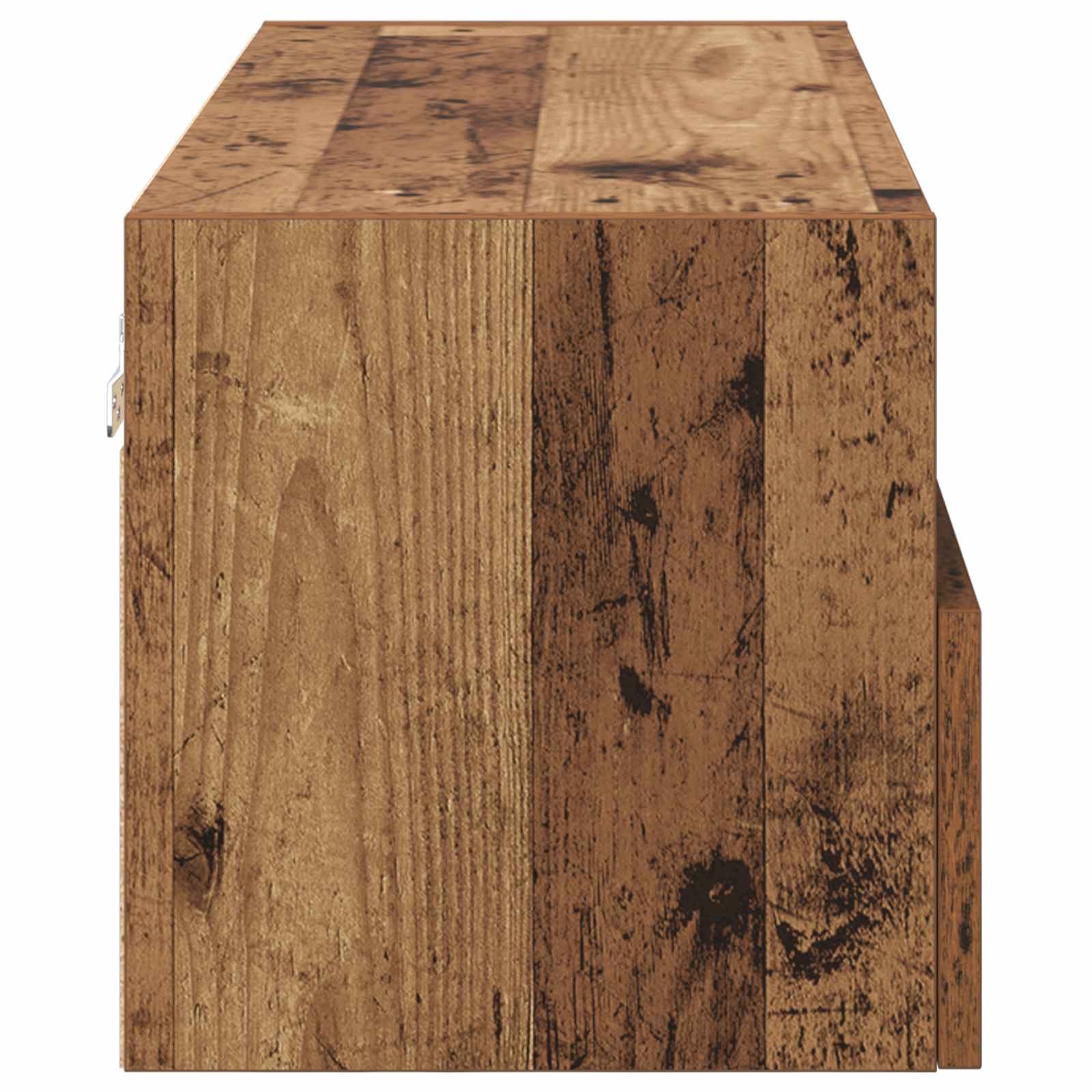 Meubles TV muraux 2 pc Bois Ancien Bois d'ingénierie