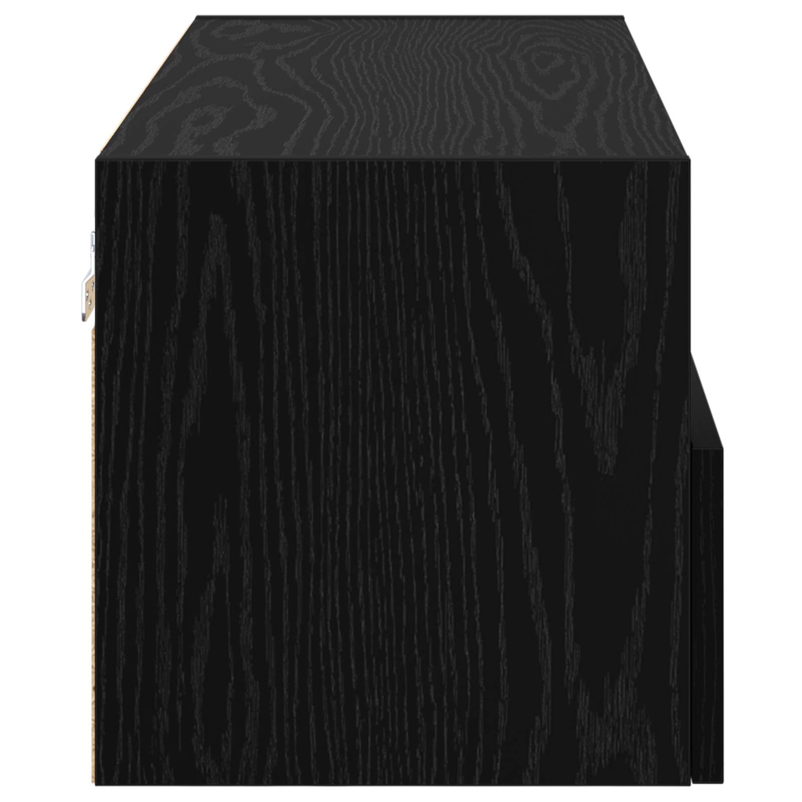 Meubles TV muraux 2 pcs Chêne noir 80 x 30 x 30 cm - XIOS