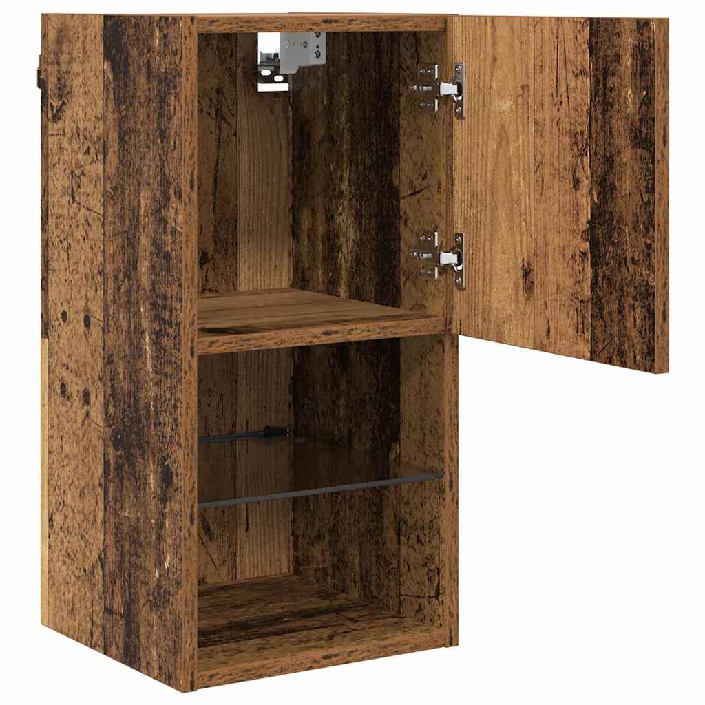 Meubles TV muraux 2 pc Bois ancien Bois d'ingénierie - XIOS