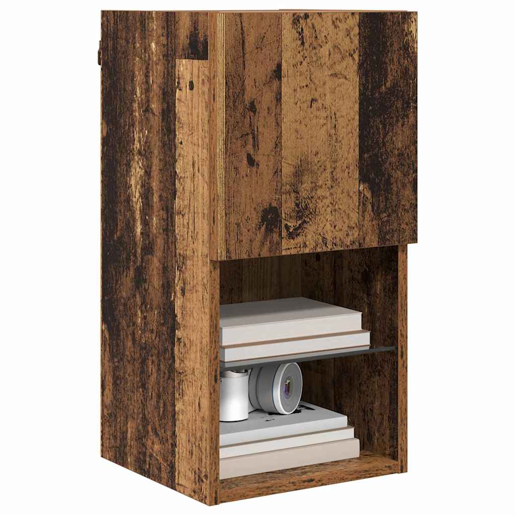 Meubles TV muraux 2 pc Bois ancien Bois d'ingénierie - XIOS