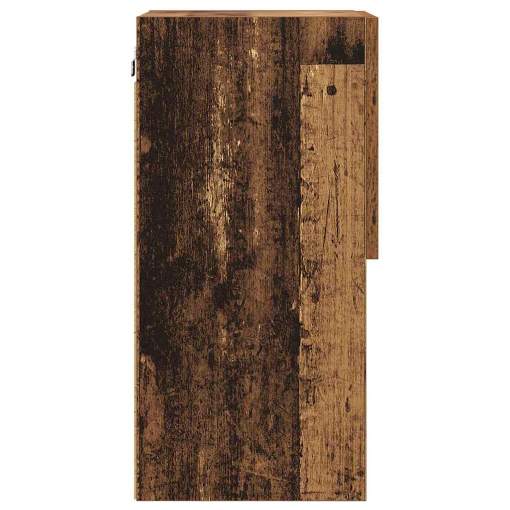 Meubles TV muraux 2 pc Bois ancien Bois d'ingénierie - XIOS