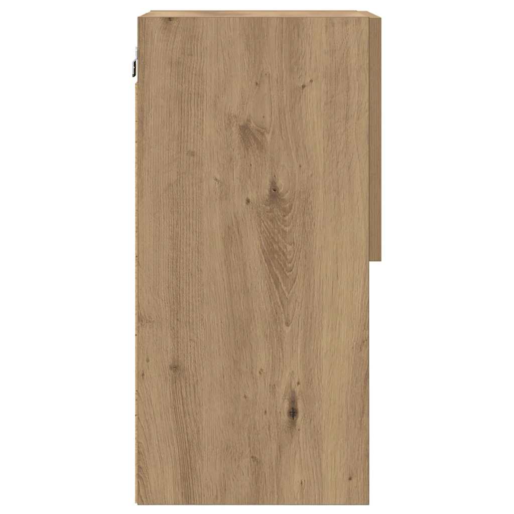 Meubles TV muraux 2 pcs Chêne artisanal Bois d'ingénierie - XIOS