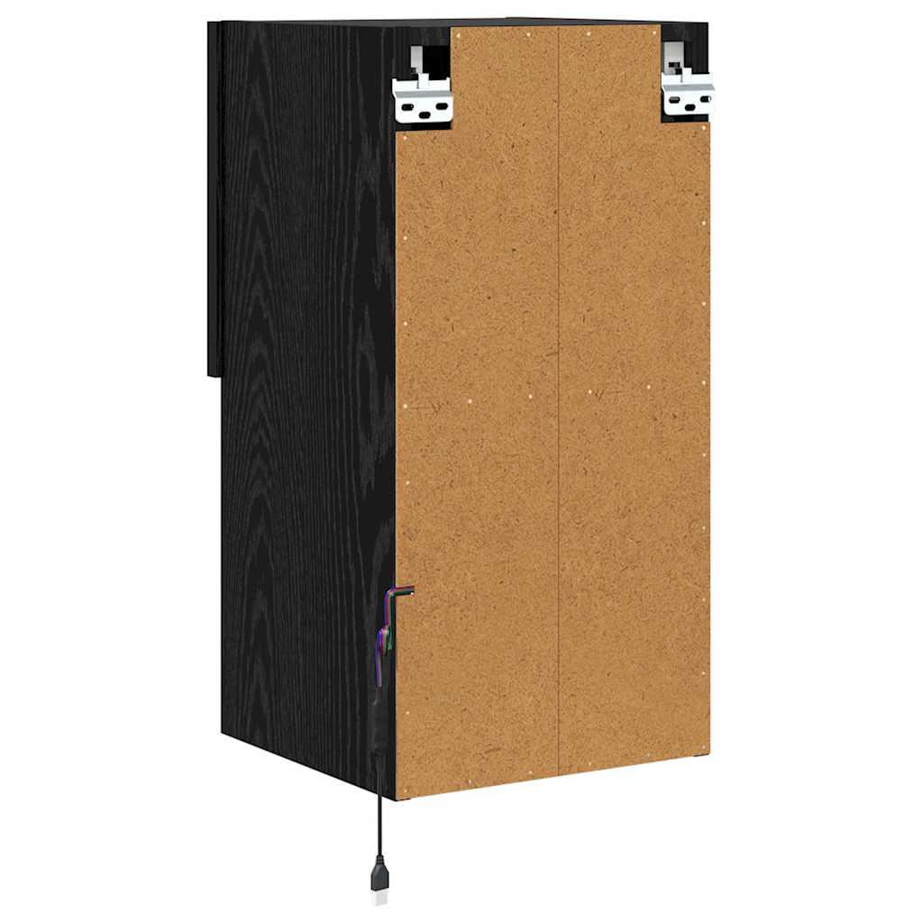 Meubles TV muraux 2 pcs Chêne noir 30,5 x 30 x 60 cm - XIOS